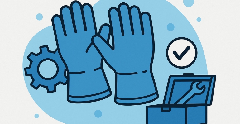 Cómo elegir los guantes industriales adecuados para cada tarea